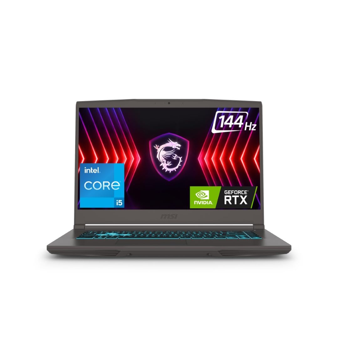 MSI Thin 15, Intel 13th Gen. i5-13420H, 40CM FHD 144Hz Gaming